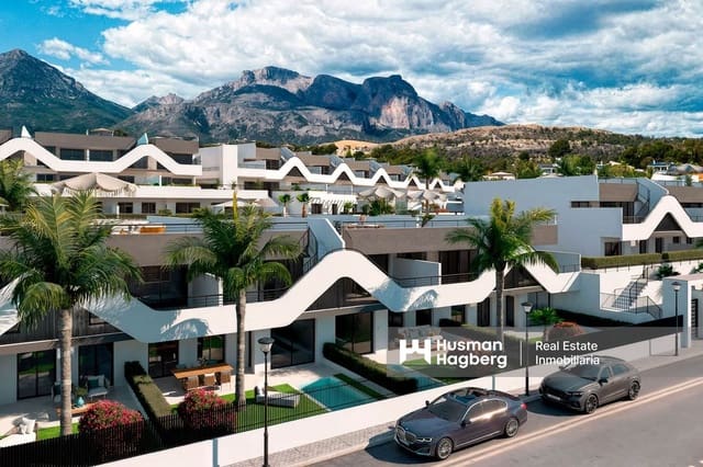 2 slaapkamer Appartement te koop in Escandinavia - Cautivador, Alfaz del Pi / L'Alfàs del Pi met zwembad - € 293.000 (Ref: 9772619)