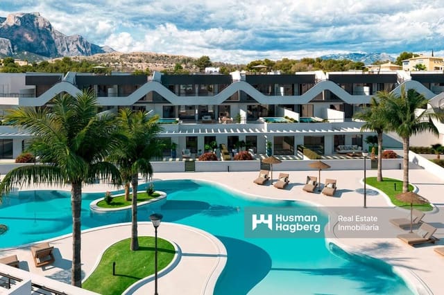 2 slaapkamer Appartement te koop in Escandinavia - Cautivador, Alfaz del Pi / L'Alfàs del Pi met zwembad - € 293.000 (Ref: 9772619)