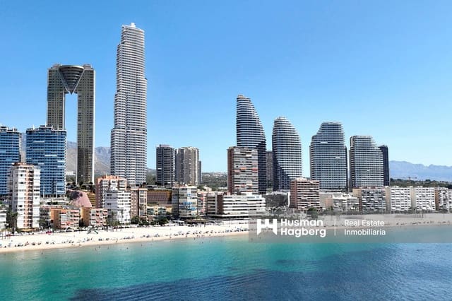 1 chambre Appartement à vendre à Playa Poniente, Benidorm avec piscine - 525 000 € (Ref: 9777556)