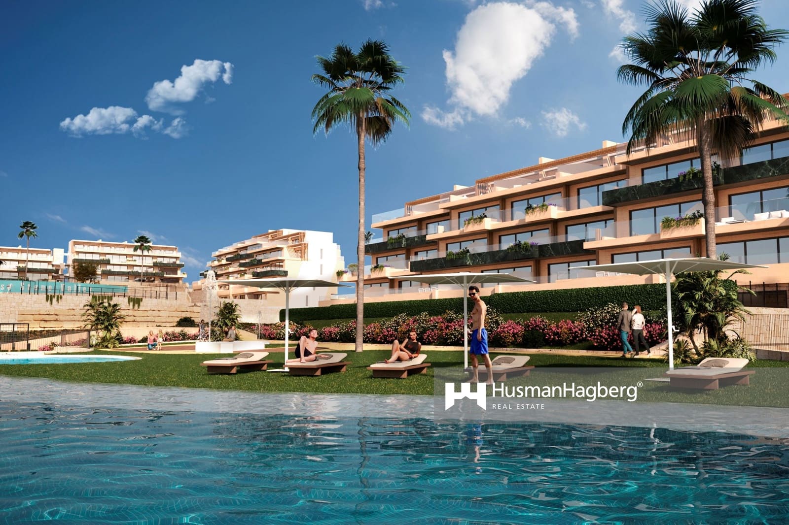 2 soveværelse Lejlighed til salg i Benidorm med swimmingpool - € 460.000 (Ref: 9800984)