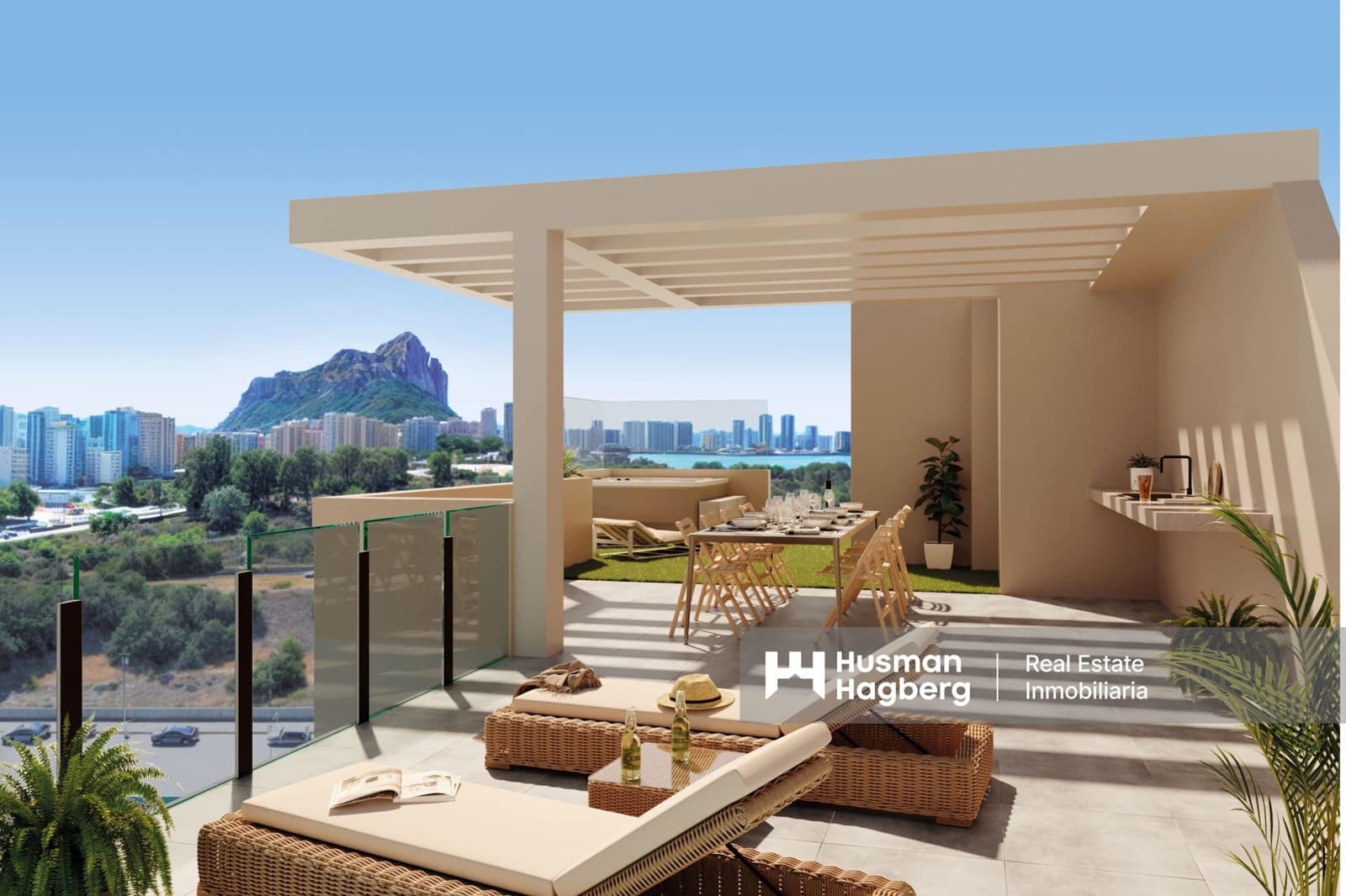 2 Zimmer Villa zu verkaufen in Calpe / Calp mit Pool - 360.000 € (Ref: 9800995)