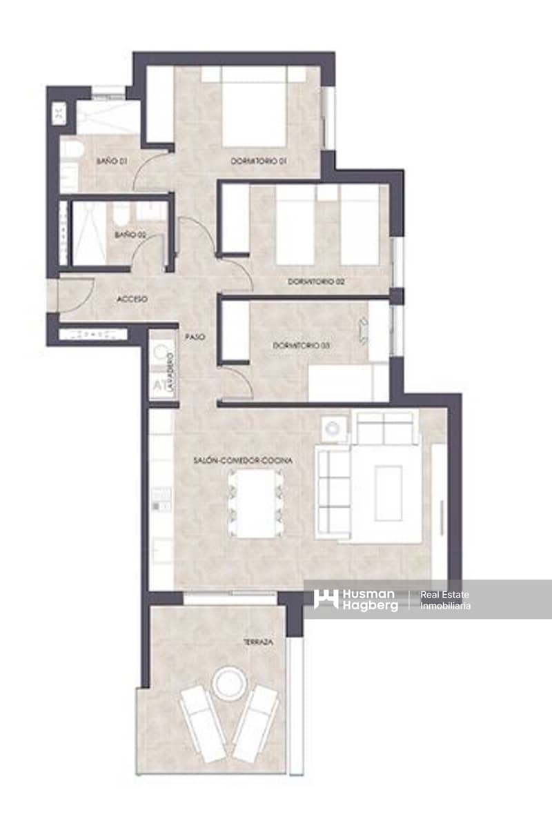 2 Zimmer Villa zu verkaufen in Calpe / Calp mit Pool - 389.000 € (Ref: 9800996)