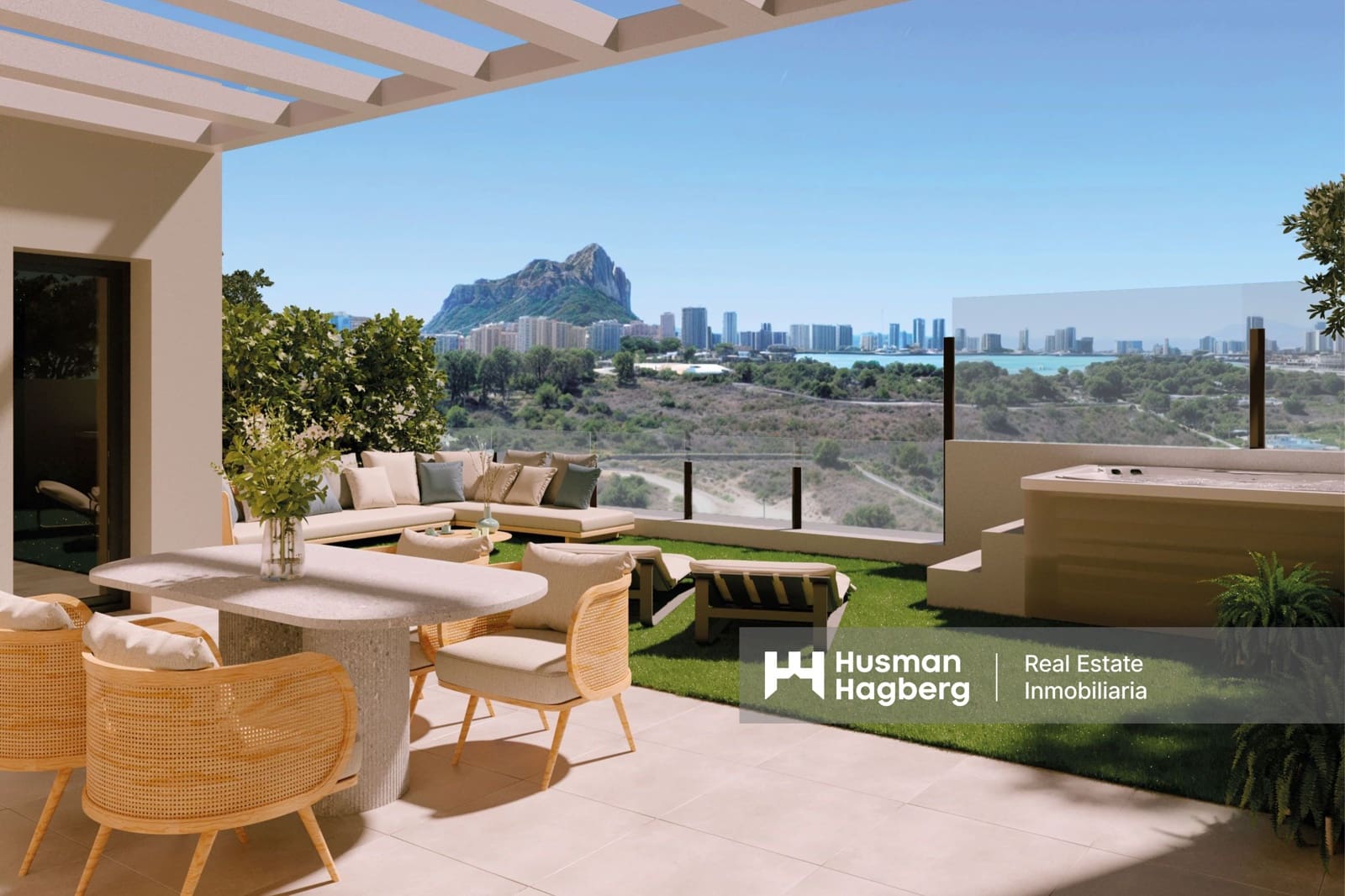 2 Zimmer Villa zu verkaufen in Calpe / Calp mit Pool - 389.000 € (Ref: 9800996)