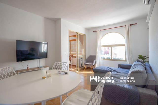 Apartamento de 2 habitaciones en Levante - Playa Fossa, Calpe / Calp en venta con piscina - 225.000 € (Ref: 9801001)