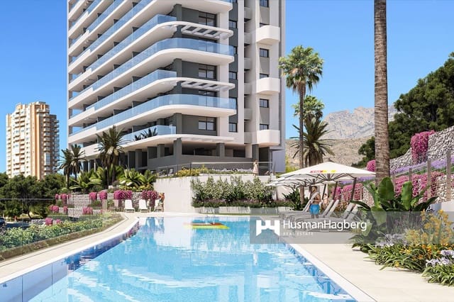 2 quarto Apartamento para venda em Playa Poniente, Benidorm com piscina - 399 000 € (Ref: 9803959)