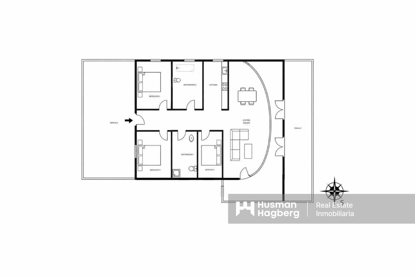3 bedroom Apartment for sale in Denia - € 375,000 (Ref: 9807477)