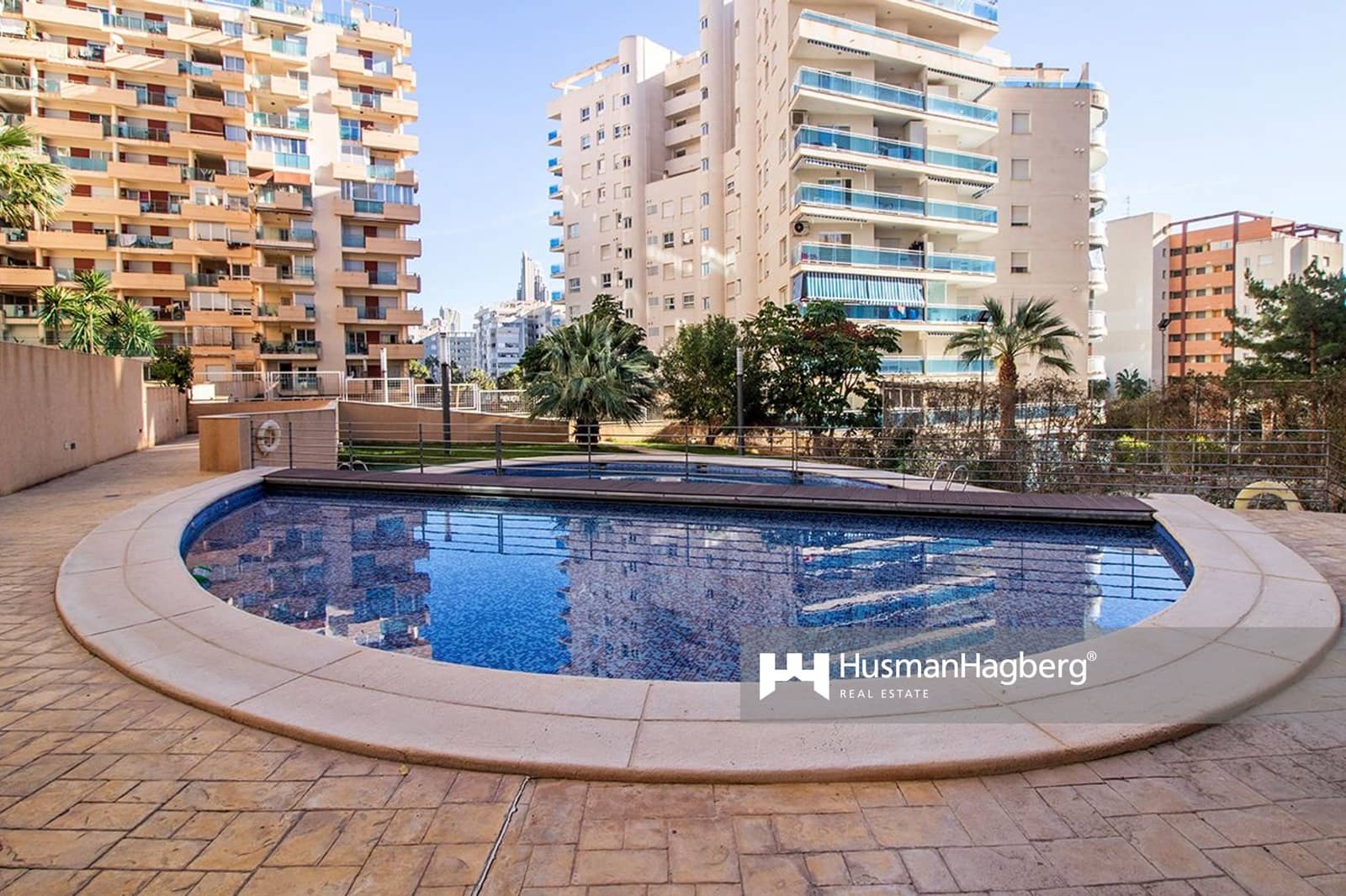 2 Zimmer Apartment zu verkaufen in La Villajoyosa / Vila Joiosa mit Pool - 265.000 € (Ref: 9807492)