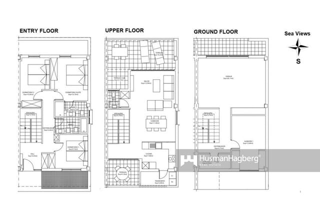 4 bedroom Townhouse for sale in Albir, Alfaz del Pi / L'Alfàs del Pi with pool - € 750,000 (Ref: 9814149)