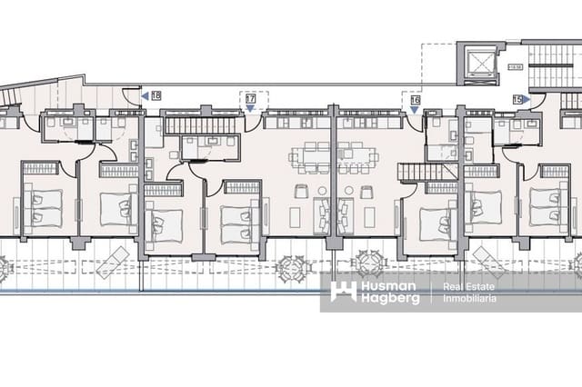 1 Zimmer Apartment zu verkaufen in Poble Nou - Montiboli, La Villajoyosa / Vila Joiosa mit Pool - 529.000 € (Ref: 9816828)