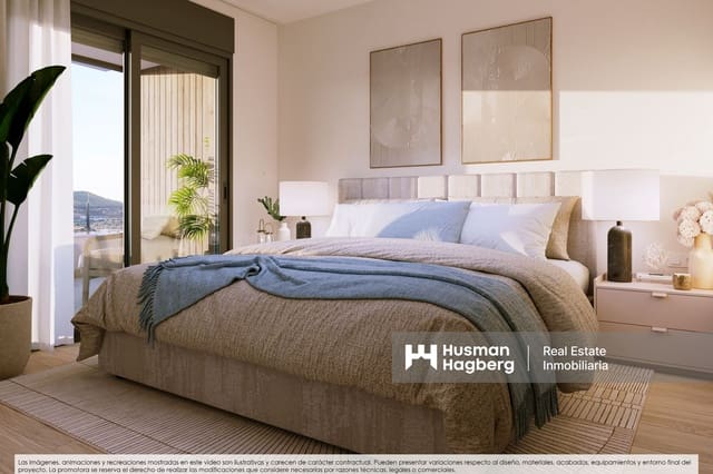 2 makuuhuone Huoneisto myytävänä paikassa Benidorm mukana uima-altaan - 358 000 € (Ref: 9816829)