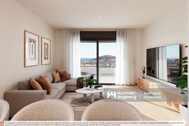 2 makuuhuone Huoneisto myytävänä paikassa Benidorm mukana uima-altaan - 358 000 € (Ref: 9816829)