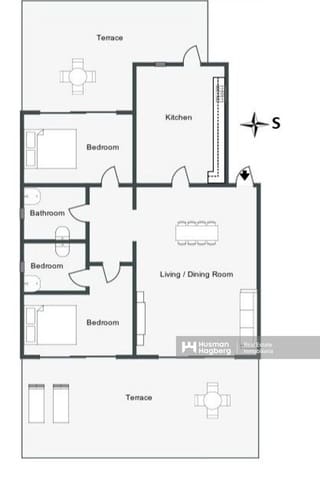 Chalet de 2 habitaciones en Dénia en venta con piscina - 405.000 € (Ref: 9821875)