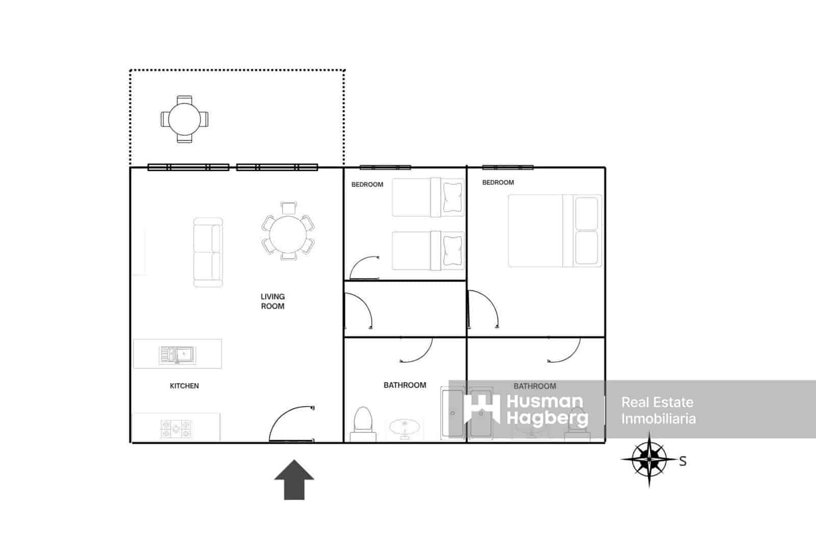 2 soveværelse Villa til salg i Denia med swimmingpool - € 365.000 (Ref: 9850823)