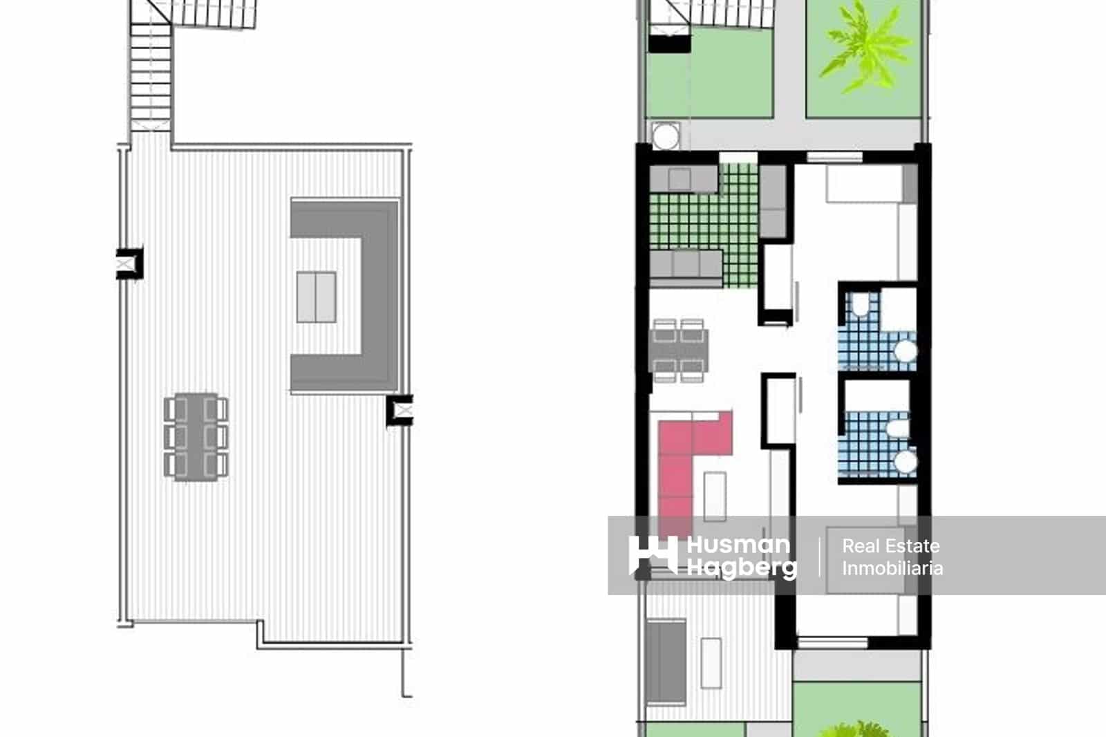 2 soveværelse Byhus til salg i Denia med swimmingpool - € 249.000 (Ref: 9921596)