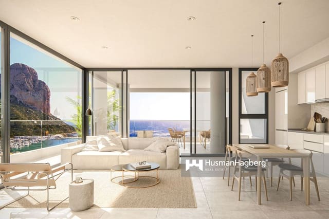 1 Zimmer Apartment zu verkaufen in Playa Arenal - Bol, Calpe / Calp mit Pool - 470.000 € (Ref: 9959005)