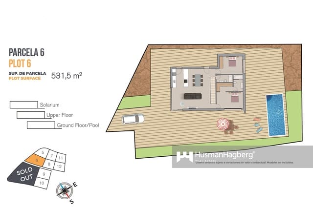 4 soverom Villa til salgs i Benidorm med svømmebasseng - € 690 000 (Ref: 9959008)