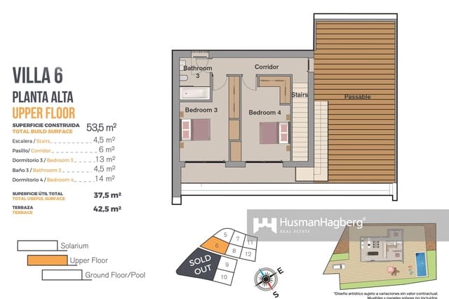 4 soverom Villa til salgs i Benidorm med svømmebasseng - € 690 000 (Ref: 9959008)
