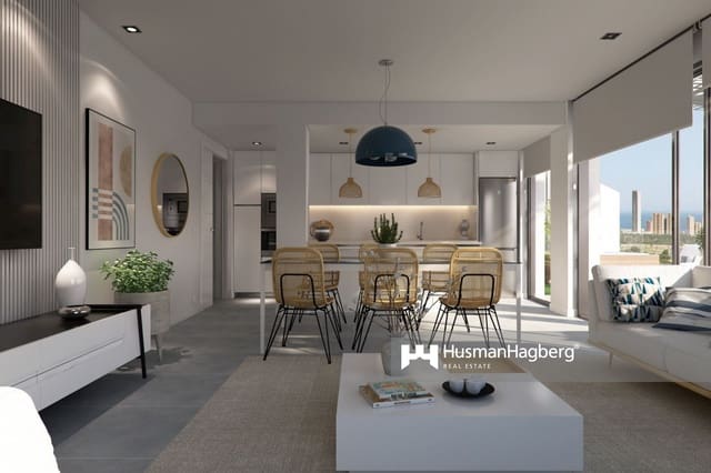 2 sovrum Lägenhet till salu i Benidorm med pool - 420 000 € (Ref: 9961884)