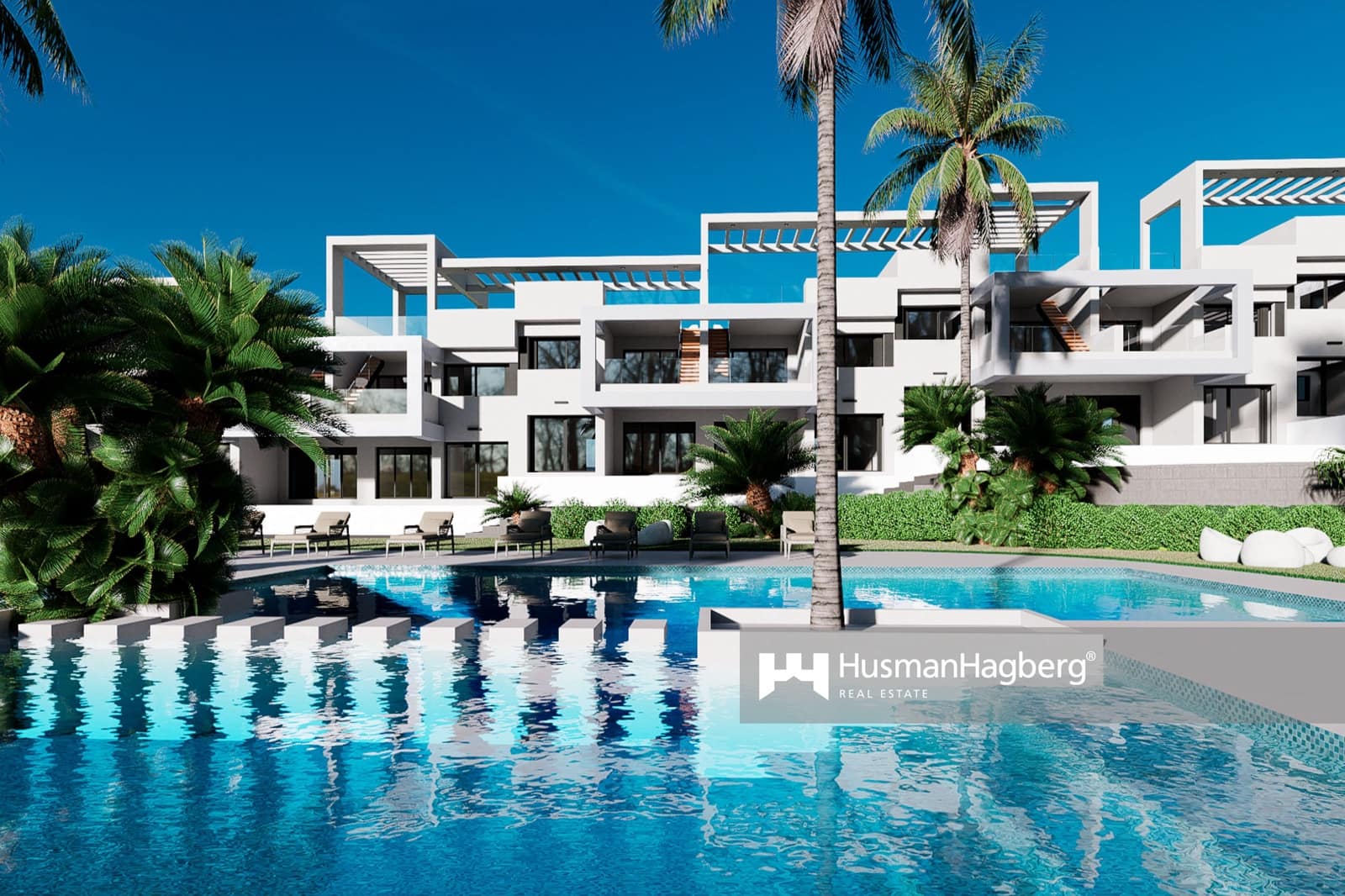 3 soveværelse Lejlighed til salg i Benidorm med swimmingpool - € 379.000 (Ref: 9961897)