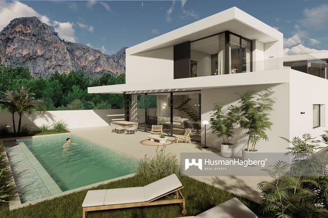 Chalet de 3 habitaciones en Polop en venta con piscina - 860.000 € (Ref: 9968053)