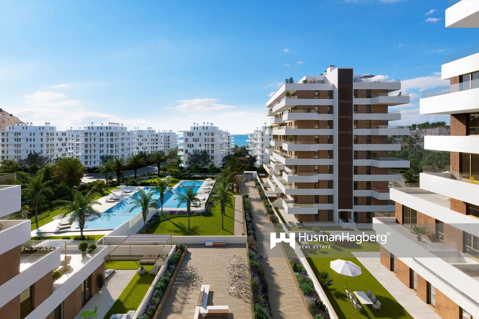 2 bedroom Apartment for sale in La Villajoyosa / Vila Joiosa with pool - € 346,000 (Ref: 9969142)