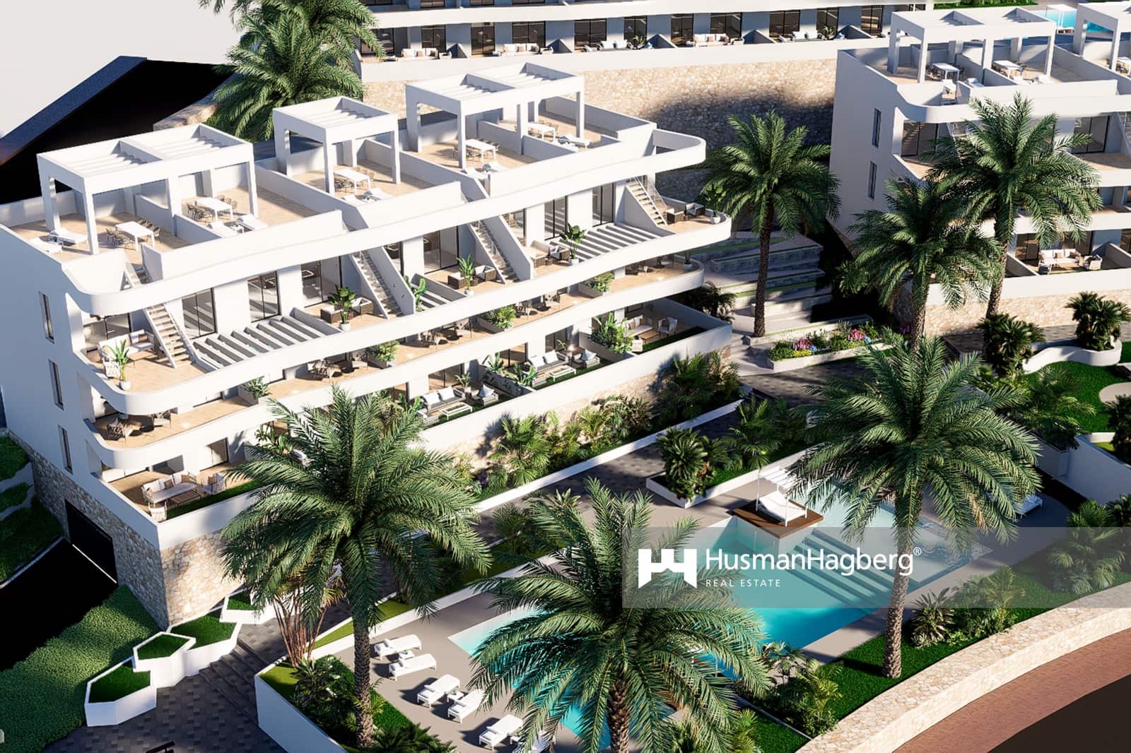 2 sovrum Lägenhet till salu i Benidorm med pool - 352 900 € (Ref: 9969145)