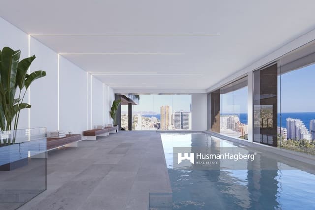 3 quarto Apartamento para venda em Levante - Playa Fossa, Calpe / Calp com piscina - 830 000 € (Ref: 9974556)