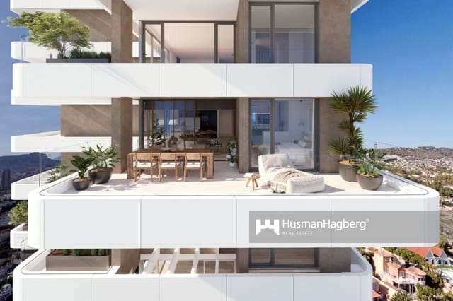 3 quarto Apartamento para venda em Levante - Playa Fossa, Calpe / Calp com piscina - 830 000 € (Ref: 9974556)