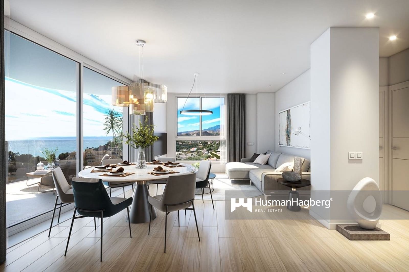 2 sovrum Lägenhet till salu i La Villajoyosa / Vila Joiosa med pool - 495 000 € (Ref: 9980100)