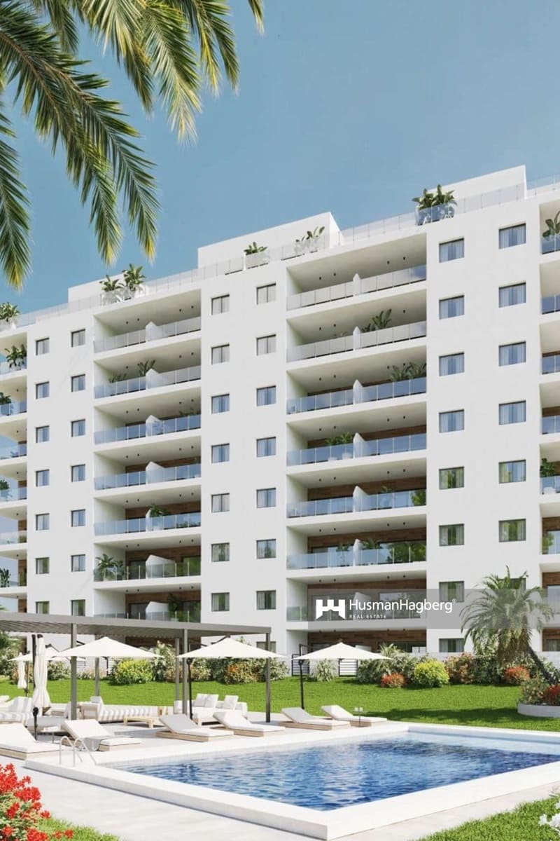 2 soveværelse Lejlighed til salg i Benidorm med swimmingpool - € 349.000 (Ref: 9980105)