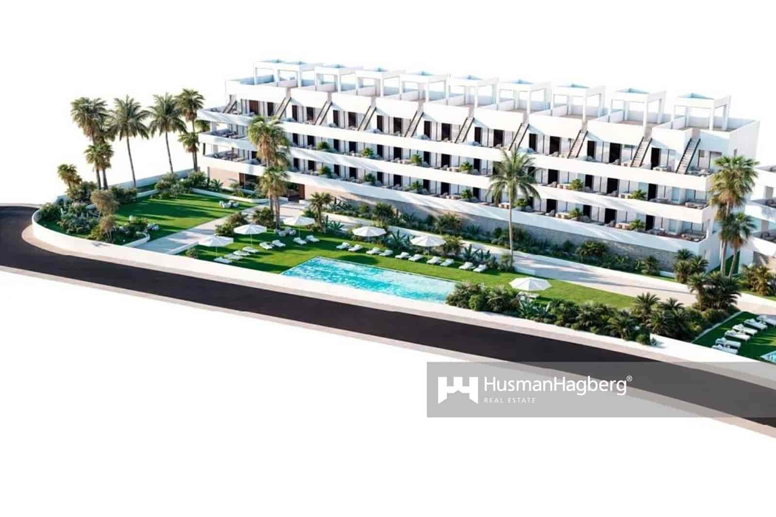 Apartamento de 2 habitaciones en Benidorm en venta con piscina - 279.900 € (Ref: 9980109)
