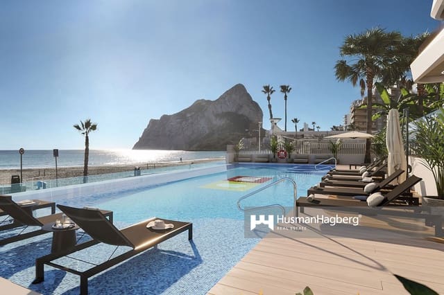 2 soveværelse Lejlighed til salg i Levante - Playa Fossa, Calpe / Calp med swimmingpool - € 530.000 (Ref: 9981731)