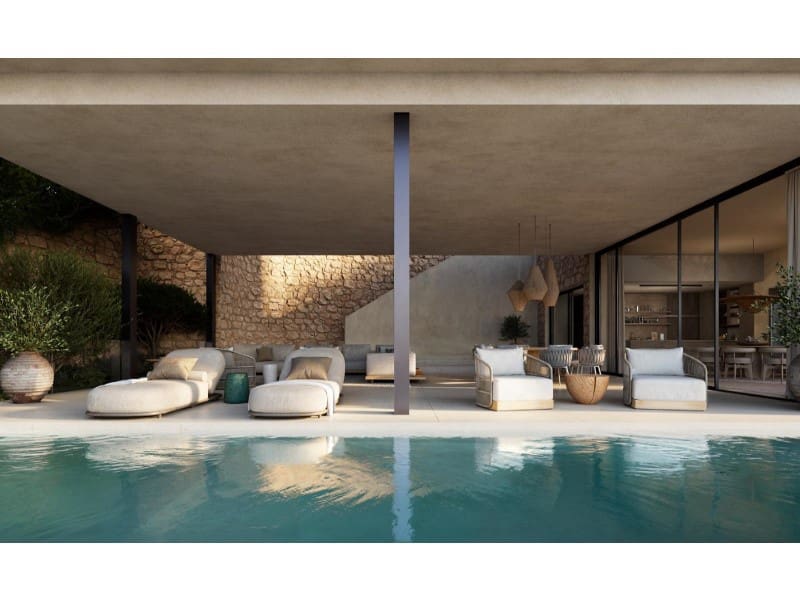 4 chambre Villa/Maison à vendre à Es Cubells - 10 900 000 € (Ref: 10000205)