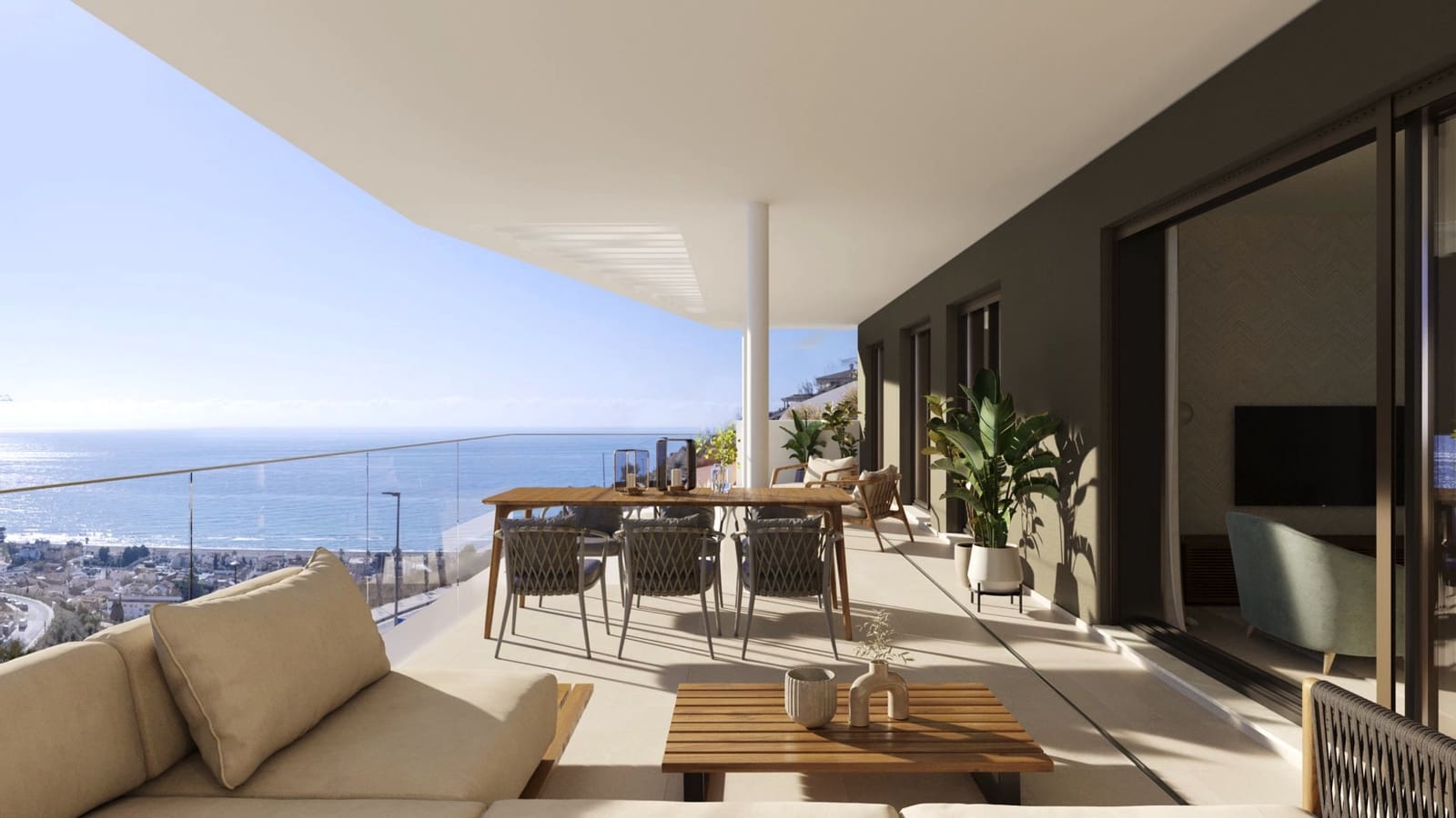 2 makuuhuone Huoneisto myytävänä paikassa Rincon de la Victoria mukana uima-altaan 
autotalli - 520 000 € (Ref: 6967380)