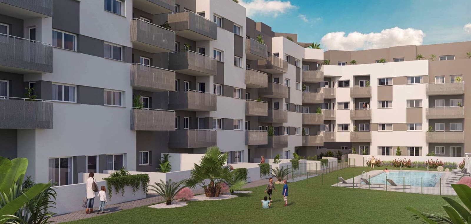 1 soveværelse Lejlighed til salg i Torre del Mar med swimmingpool garage - € 194.950 (Ref: 7674526)