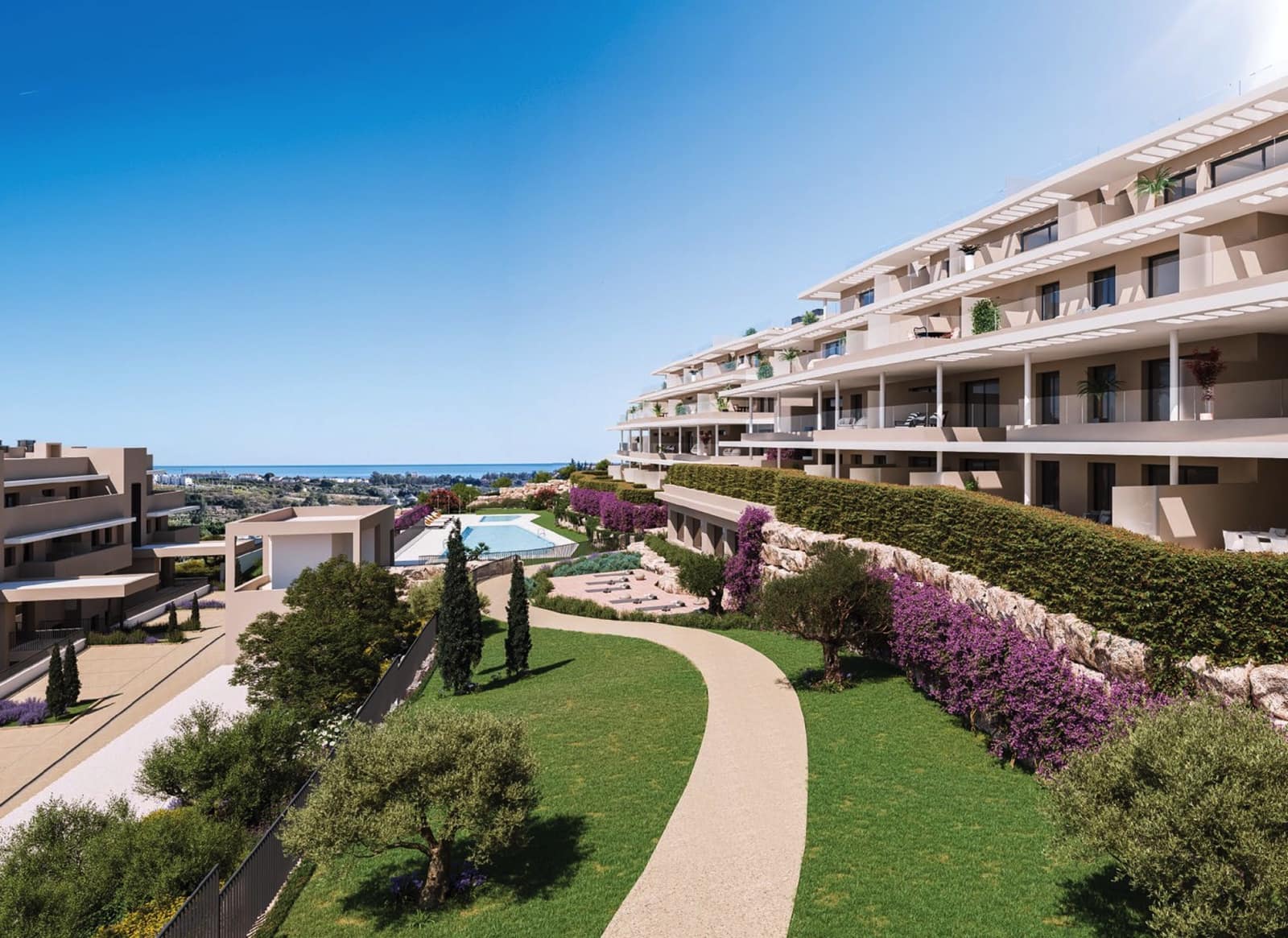 2 bedroom Apartment for sale in Estepona with pool garage - € 363,000 (Ref: 8089984)