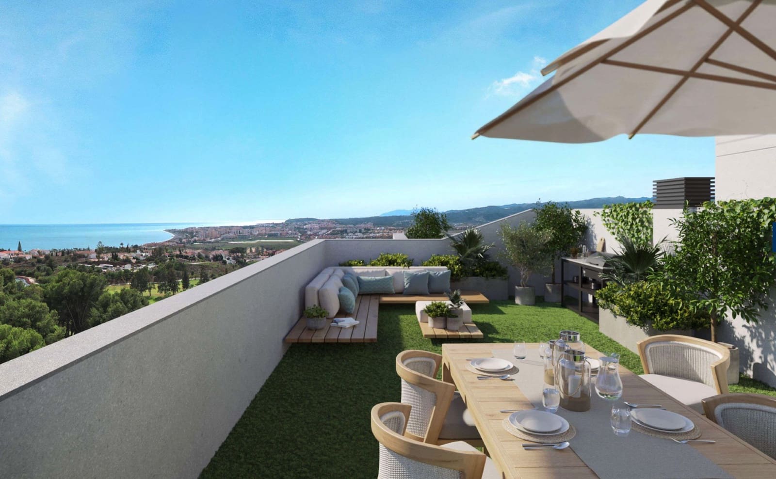 2 soveværelse Lejlighed til salg i Caleta de Velez med swimmingpool garage - € 312.500 (Ref: 8489361)