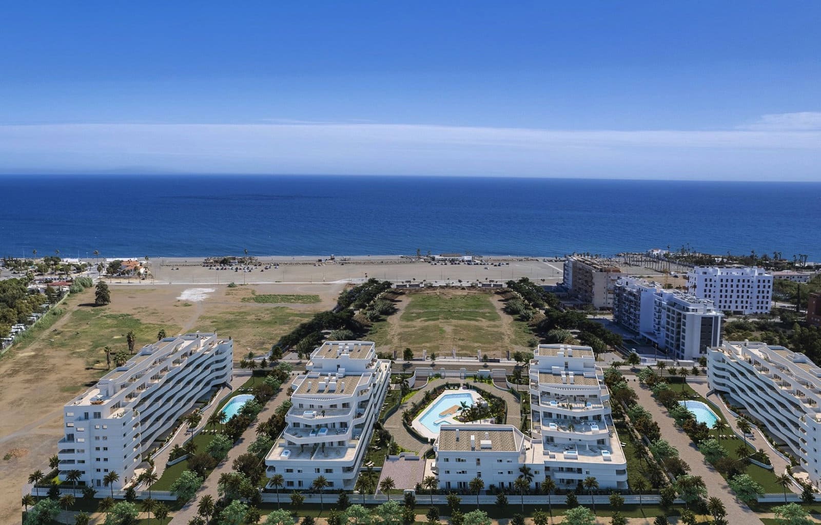 3 sypialnia Apartament na sprzedaż w Torre del Mar z basenem garażem - 376 000 € (Ref: 8581829)