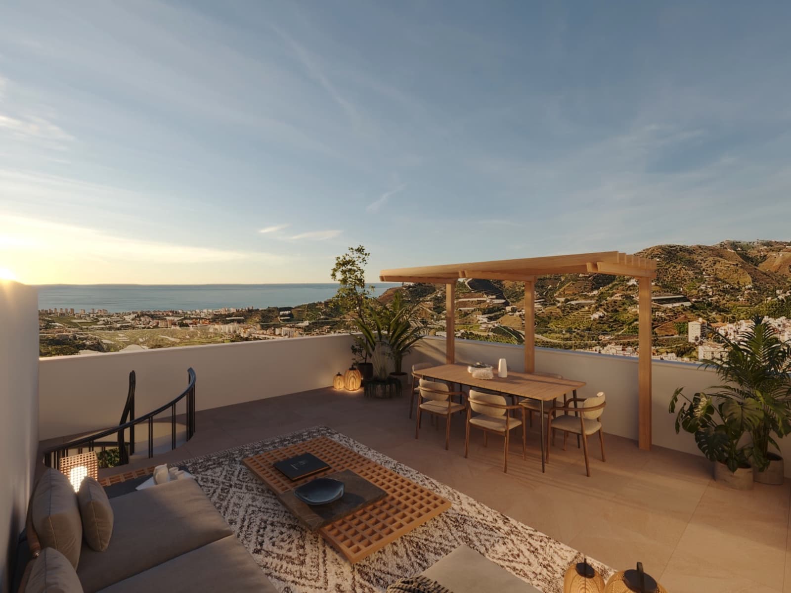 2 soveværelse Penthouse til salg i Torrox-Costa med swimmingpool garage - € 279.000 (Ref: 9151565)