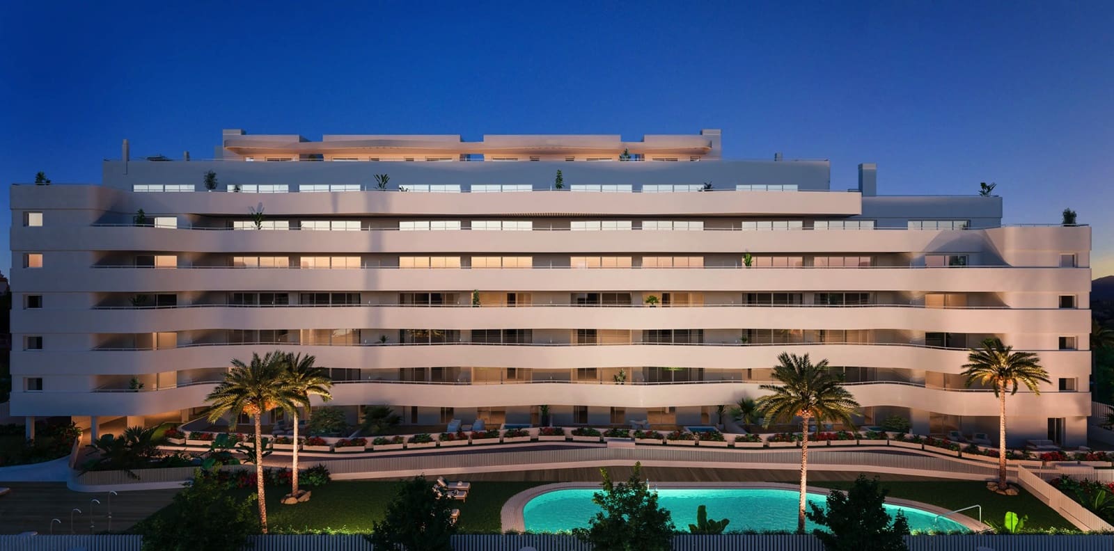 2 quarto Apartamento para venda em Torre del Mar com piscina garagem - 365 000 € (Ref: 9175919)