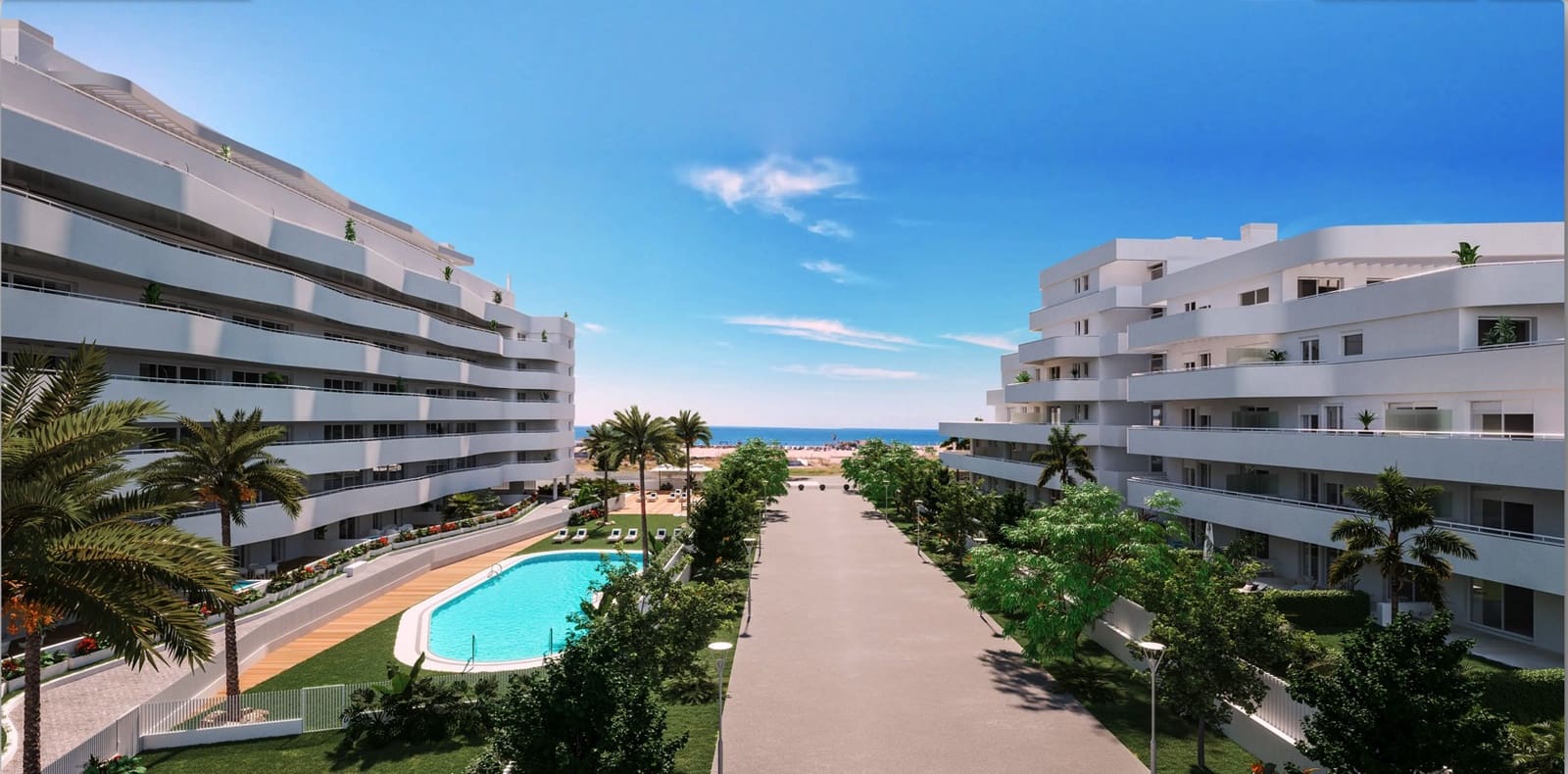2 quarto Apartamento para venda em Torre del Mar com piscina garagem - 365 000 € (Ref: 9175919)