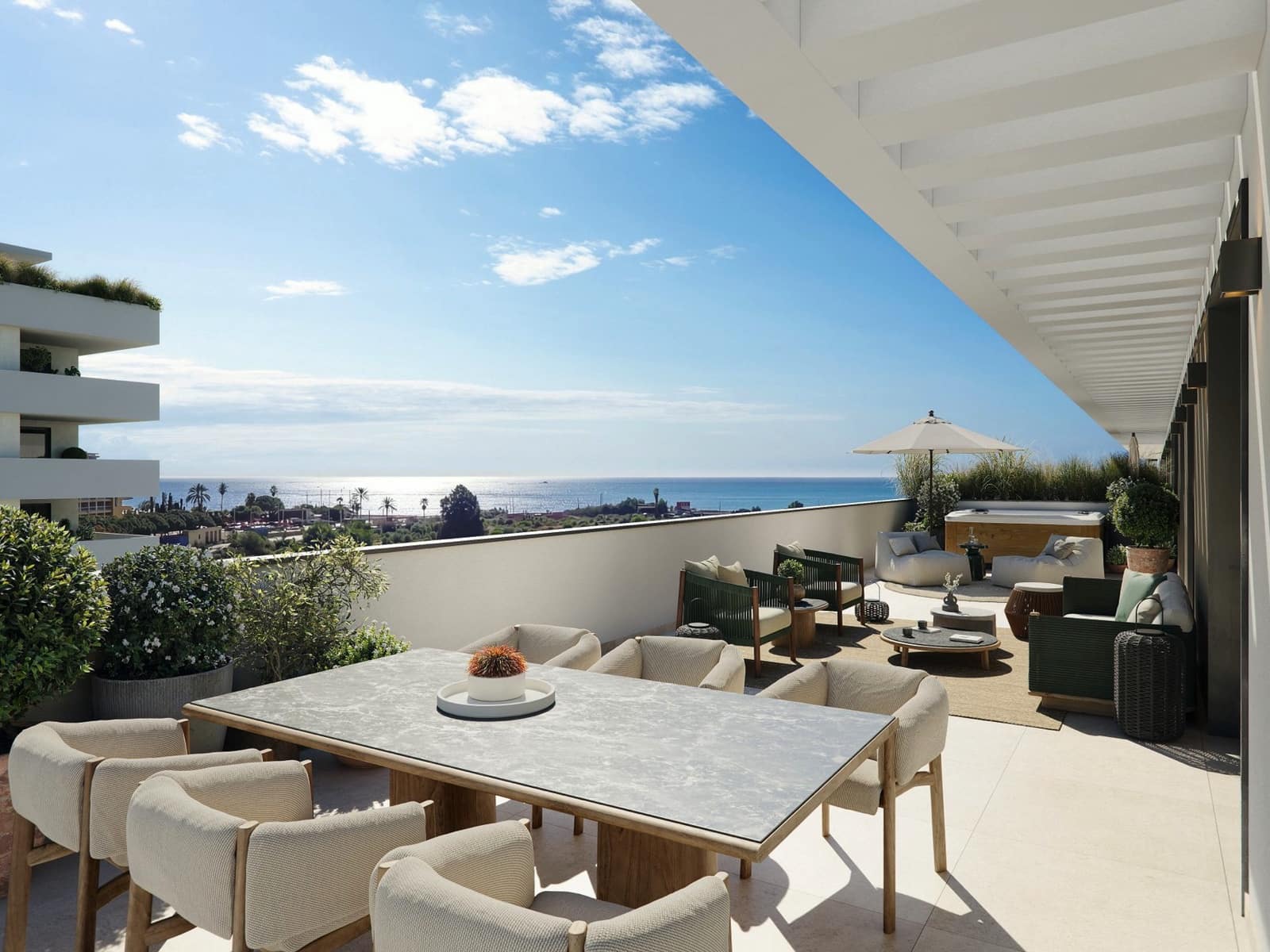 2 makuuhuone Huoneisto myytävänä paikassa Torre del Mar mukana uima-altaan 
autotalli - 351 800 € (Ref: 9740210)