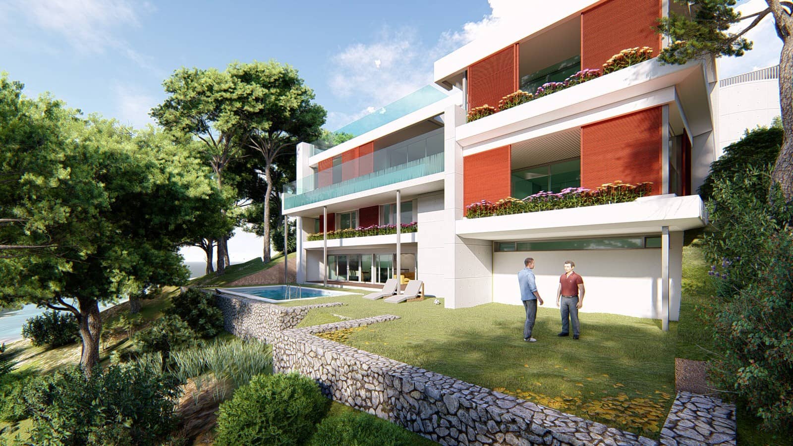 4 sypialnia Willa na sprzedaż w Santa Ponsa z basenem - 4 250 000 € (Ref: 5305174)