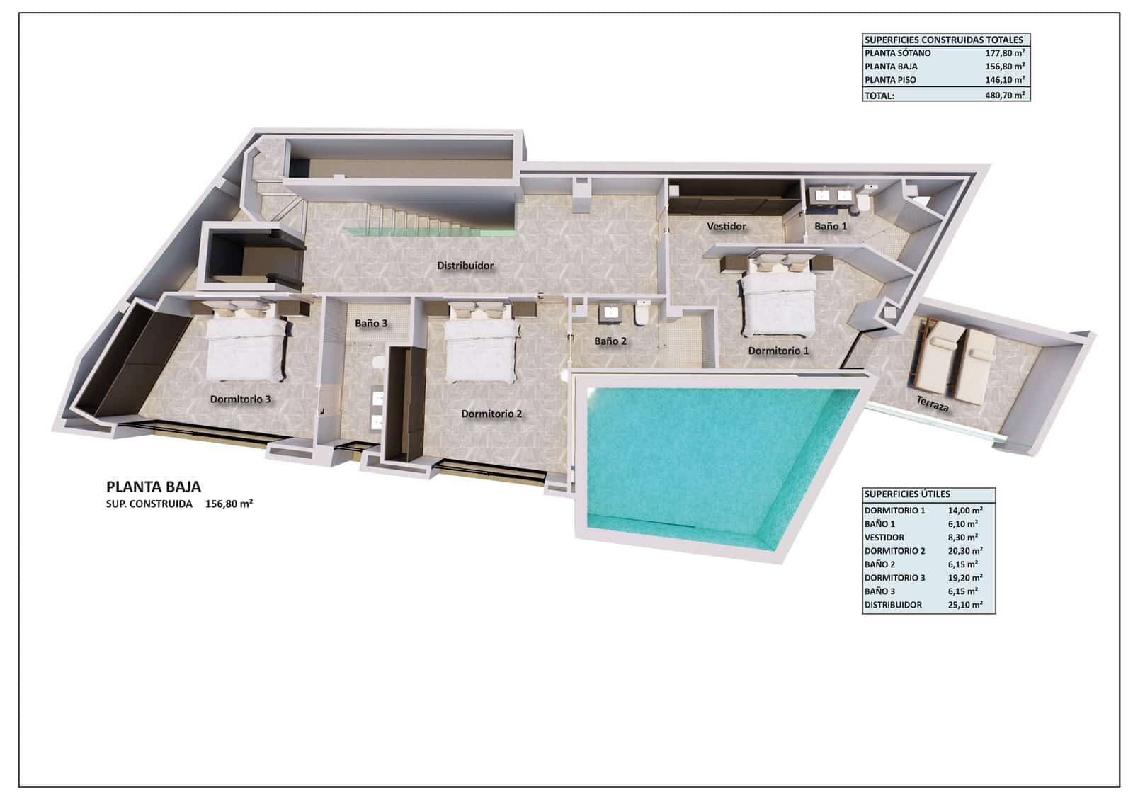 4 soveværelse Villa til salg i Costa d'en Blanes med swimmingpool - € 3.950.000 (Ref: 7092569)