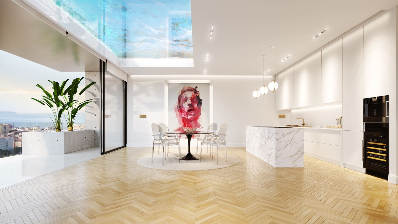 2 soveværelse Penthouse til salg i Palma de Mallorca - € 2.550.000 (Ref: 7885125)