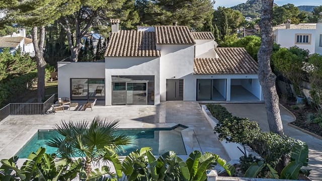 4 Zimmer Villa zu verkaufen in Santa Ponsa, Calvià mit Pool Garage - 2.950.000 € (Ref: 8141303)