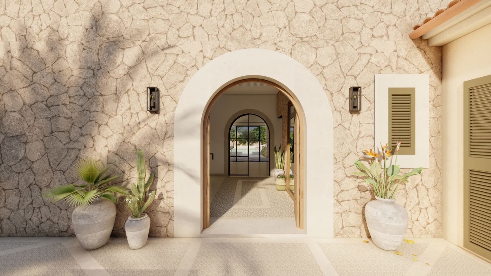 4 soveværelse Finca/Landehus til salg i Campos med swimmingpool garage - € 3.950.000 (Ref: 8769311)