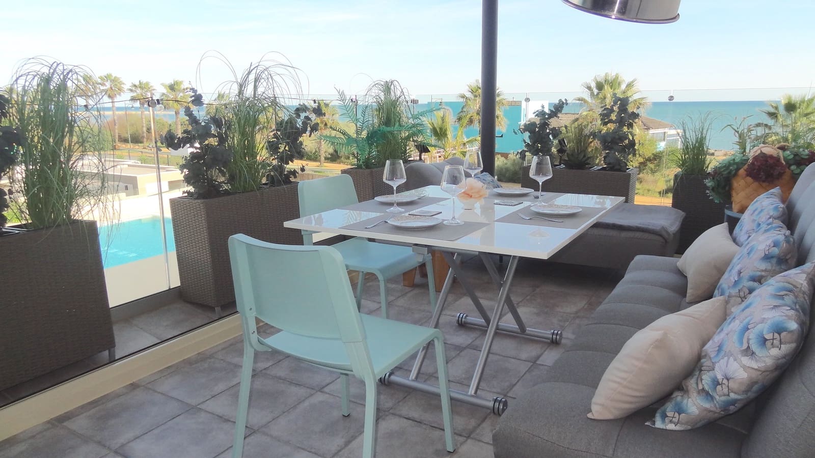 1 Zimmer Strandapartment zu vermieten in Isla Canela mit Pool Garage - 1.500 € (Ref: 7464683)