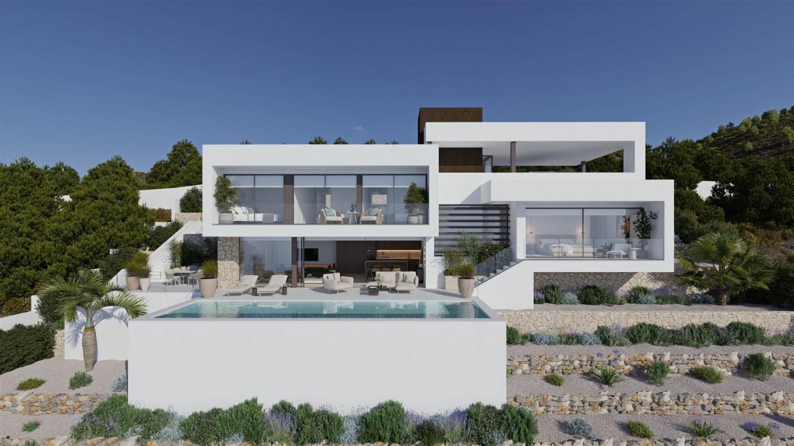 4 bedroom Villa for sale in Altea la Vella with pool garage - € 2,349,000 (Ref: 9841360)