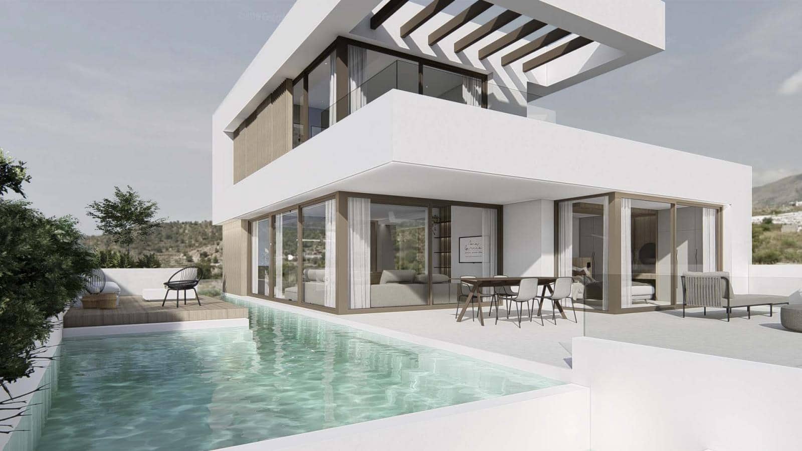 3 bedroom Villa for sale in Finestrat with pool garage - € 995,000 (Ref: 9841388)